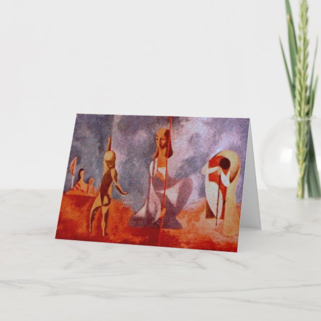 Beach at Viareggio Card (Front)