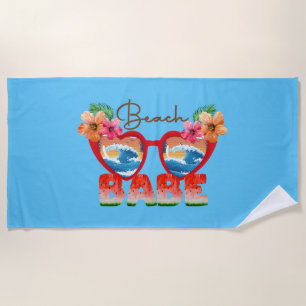 Beach Babe Beach Towel