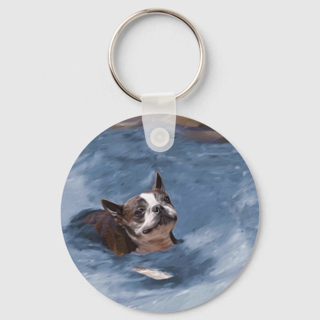 Beach Babe Key Ring (Front)