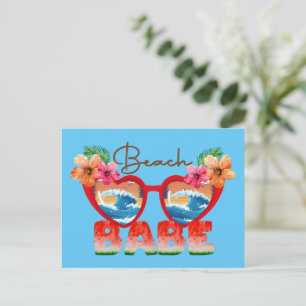 Beach Babe Postcard