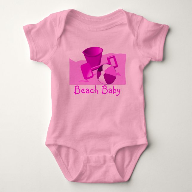 Beach Baby Bodysuit (Front)