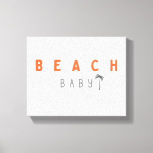 beach baby. Stretched Canvas Prints