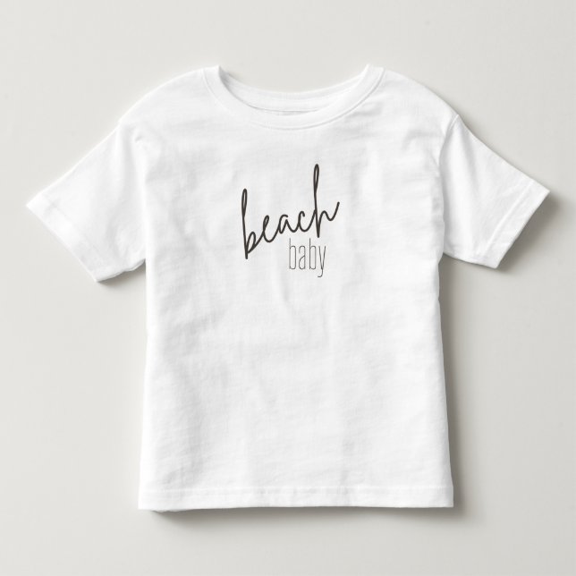 beach baby. Toddler T-Shirts (Front)