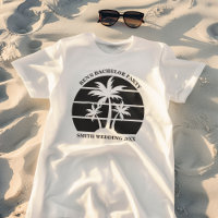 Beach Bachelor Party Island Wedding Groomsmen
