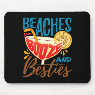 Beach Bachelorette Island Party - Beaches Booze An Mouse Mat