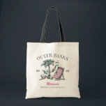 Beach Bachelorette Party Custom Bridesmaid Gift Tote Bag<br><div class="desc">Make a splash at your upcoming bachelorette party with this stunning beach bachelorette party personalised merchandise. Whether you're celebrating a bach trip, a girls' vacation, or a best friends' holiday, this custom beach bachelorette party merchandise is the perfect addition to your unforgettable getaway. Add a personal touch to your bachelorette...</div>