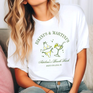 Beach Bachelorette Party Favour Social Club T-Shirt