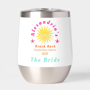 Beach Bachelorette Party Personalised Bride's