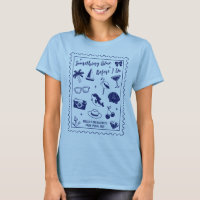 Beach Bachelorette Party Something Blue Custom