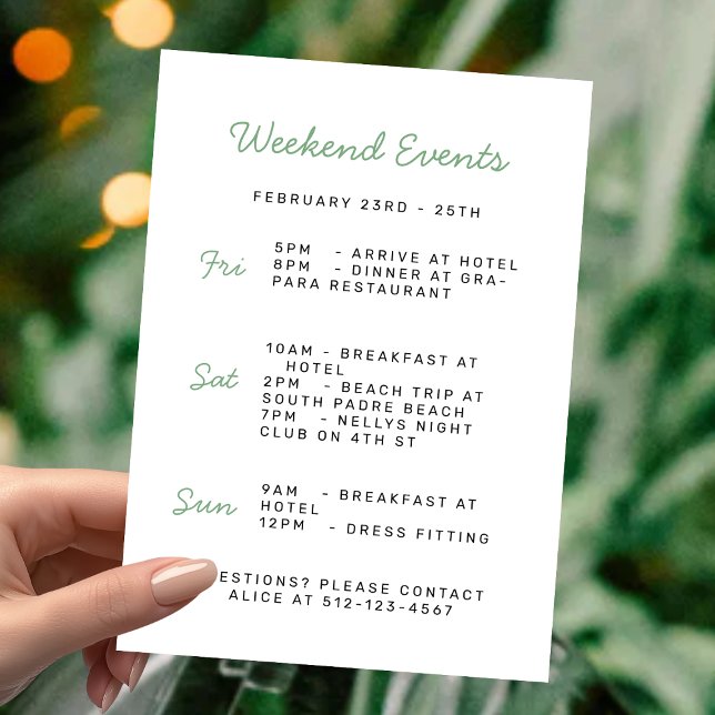 Beach Bachelorette Weekend Invitation (Creator Uploaded)