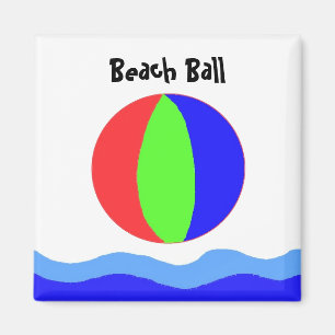 Beach Ball Fun Magnet