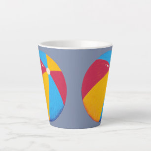 Beach Ball Latte Mug