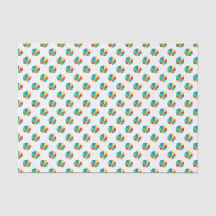 Beach Ball Pattern Tissue Paper