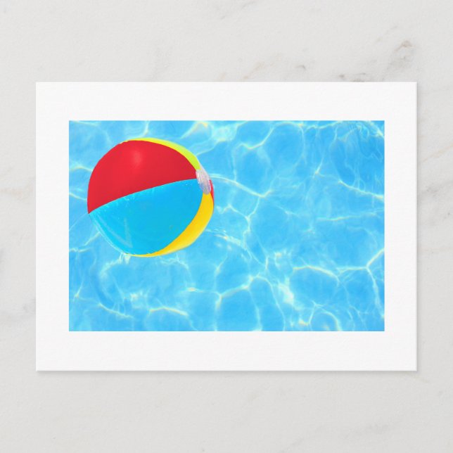 Beach Ball Postcard (Front)