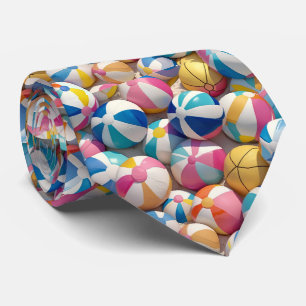 Beach Ball Theme Tie