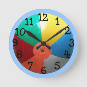 Beach Ball Wall Clock