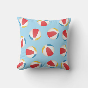 Beach Balls Pattern Cushion