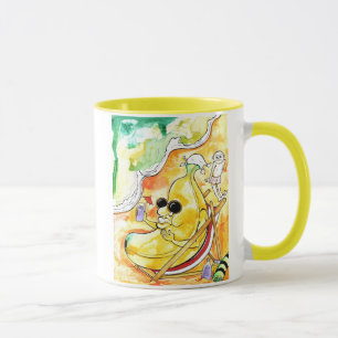 beach banana mug