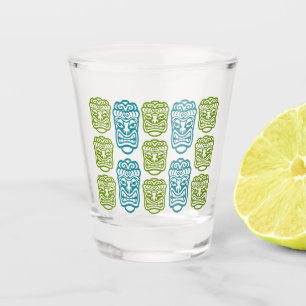 Beach Bar Party Retro Tiki Shot Glass
