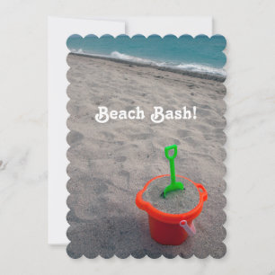 Beach Bash Invitation