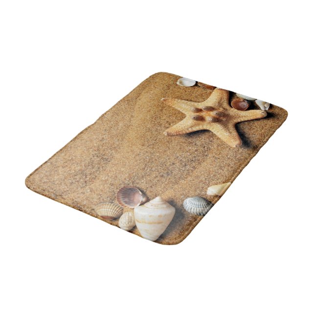 Beach Bath Mat (Angled)