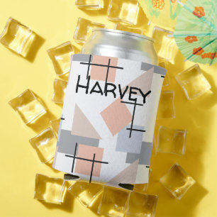 Beach Bauhaus  Can Cooler