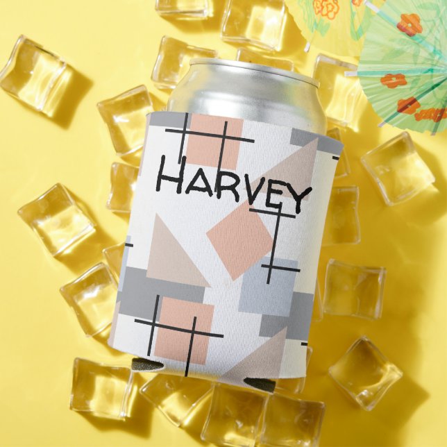 Beach Bauhaus  Can Cooler (In Situ Summer)