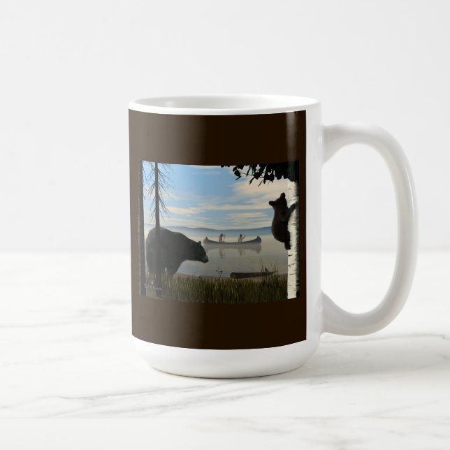 Beach Bears Coffee Mug (Right)