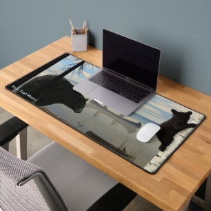 Beach Bears Desk Mat