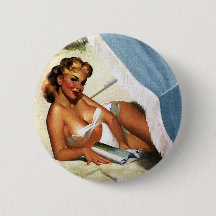 Beach Beauty Pin Up Girl