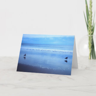 Beach Birds Card