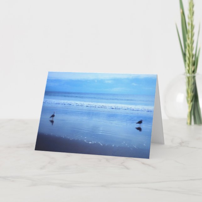 Beach Birds Card (Front)