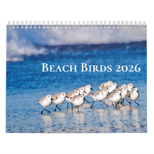 Beach Birds Photography Calendar