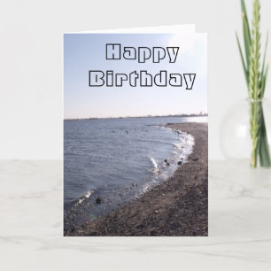 Beach Birthday Card