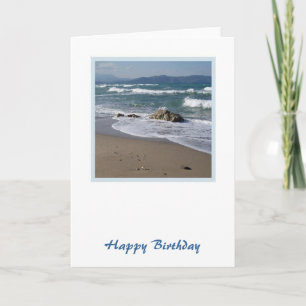 Beach Birthday Card