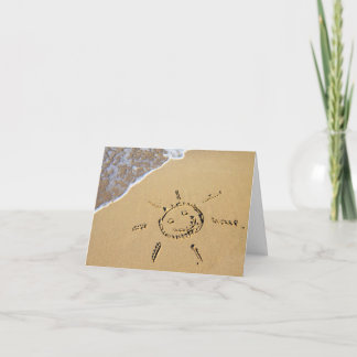 Beach Birthday Greeting Card