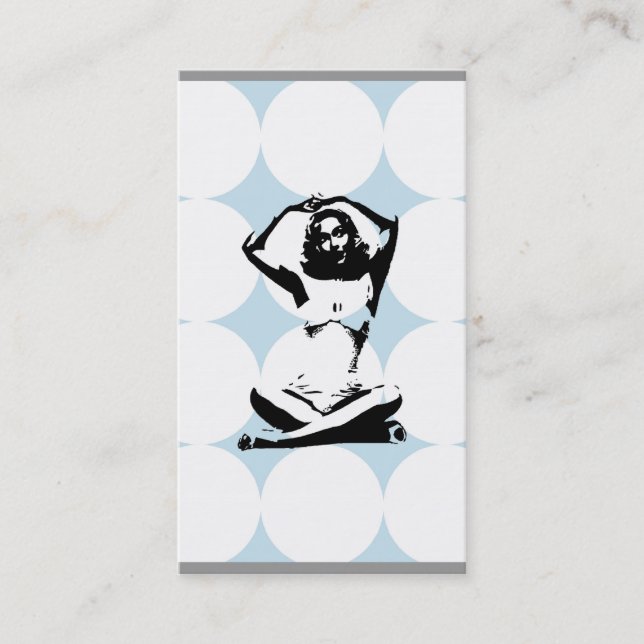 Beach Blanket Business Card (Front)