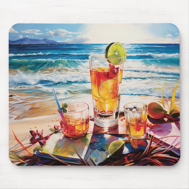 Beach Bliss Mouse Mat (Front)