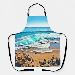 Beach Bliss: Ocean View Apron