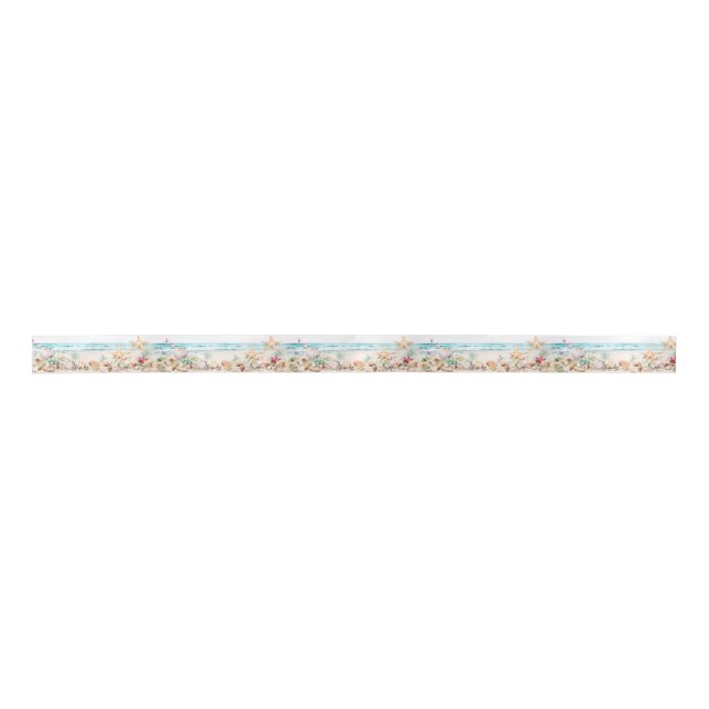 Beach Bliss Satin Ribbon (Front)