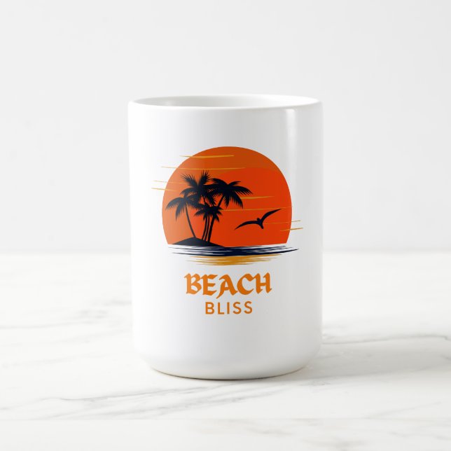 Beach Bliss: Soaring Sun Coffee Mug (Center)