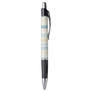 Beach Blue Cream Stripes