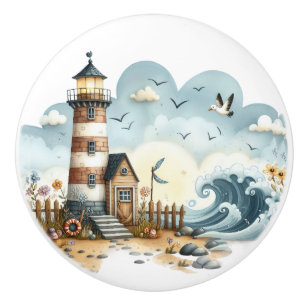 Beach Blvd. Beach  Ceramic Knobs