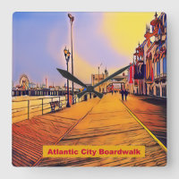 Beach Boardwalk Pop Art