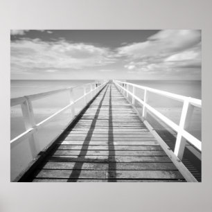 Beach Boardwalk Poster