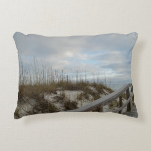 Beach Boardwalk Vacation Home Decor Indoor Outdoor Decorative Cushion