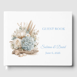Beach Boho Wedding Guest Book