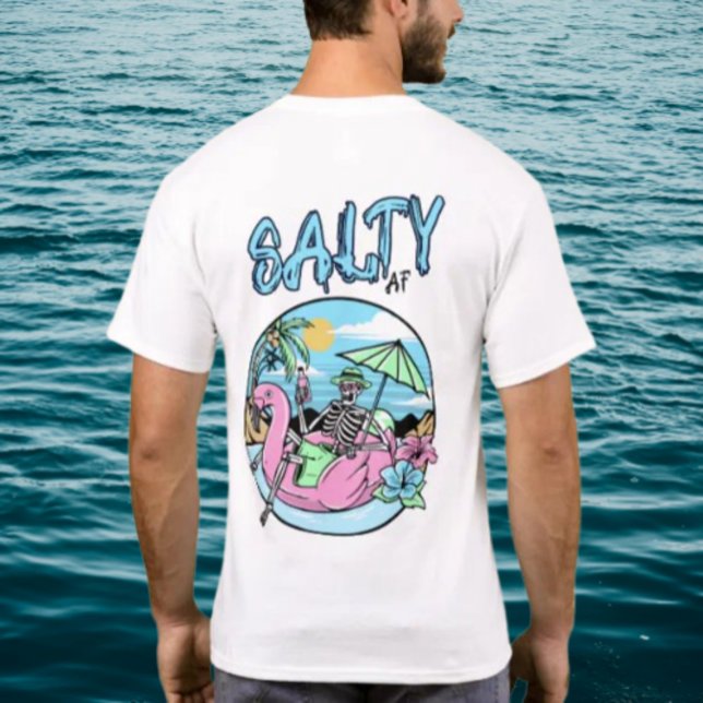 Beach Bones by Salty AF T-Shirt (Creator Uploaded)
