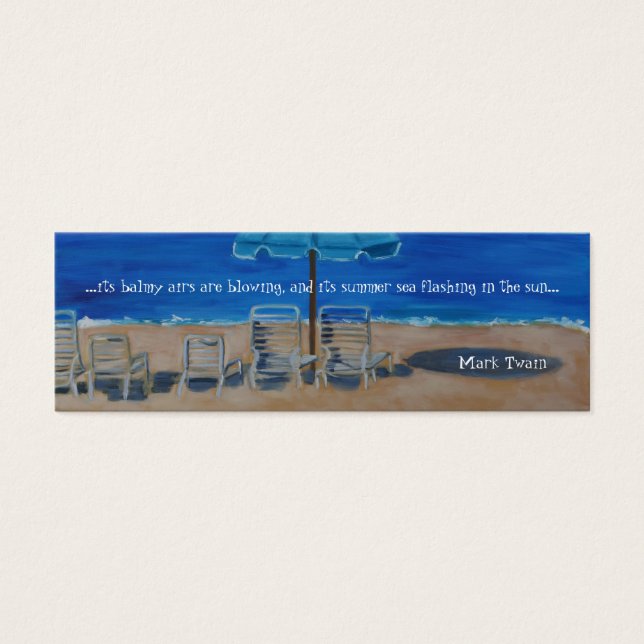 Beach Bookmark (Front)