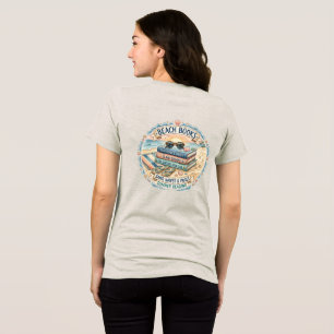 Beach Books Summer Reading Design Tri-Blend Shirt